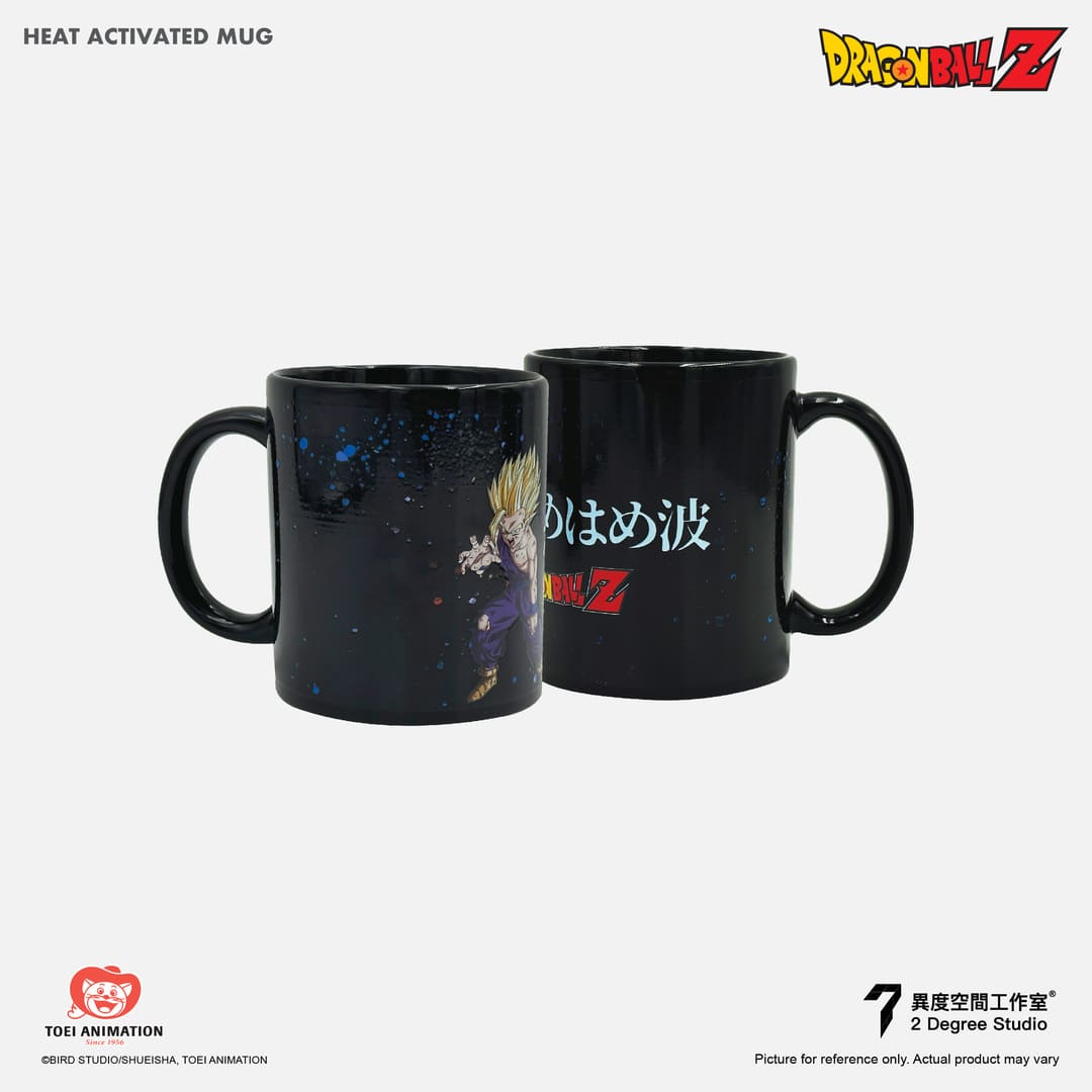 Taza Termocrómica Cambia de Color de Dragon Ball Z