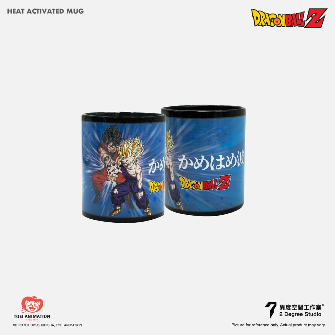 Taza Termocrómica Cambia de Color de Dragon Ball Z