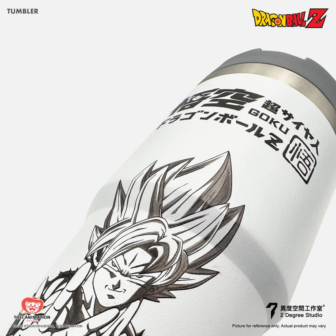 Botella de Agua Portátil de Acero Super Goku de Dragon Ball Z