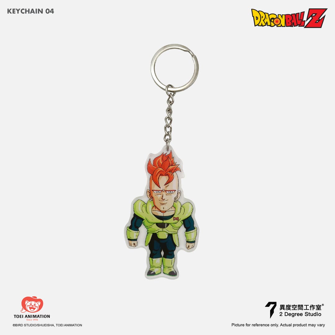 Dragon Ball Z Android 17 Keychain