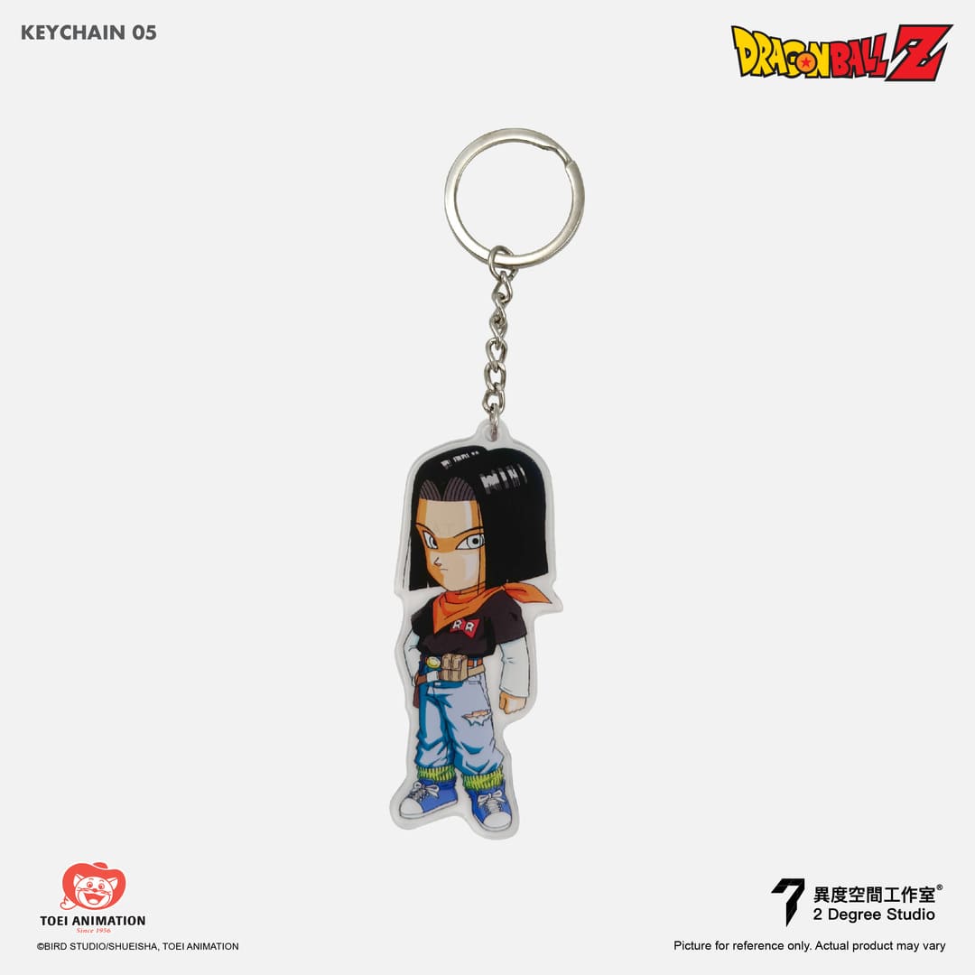 Dragon Ball Z Android 18 Keychain