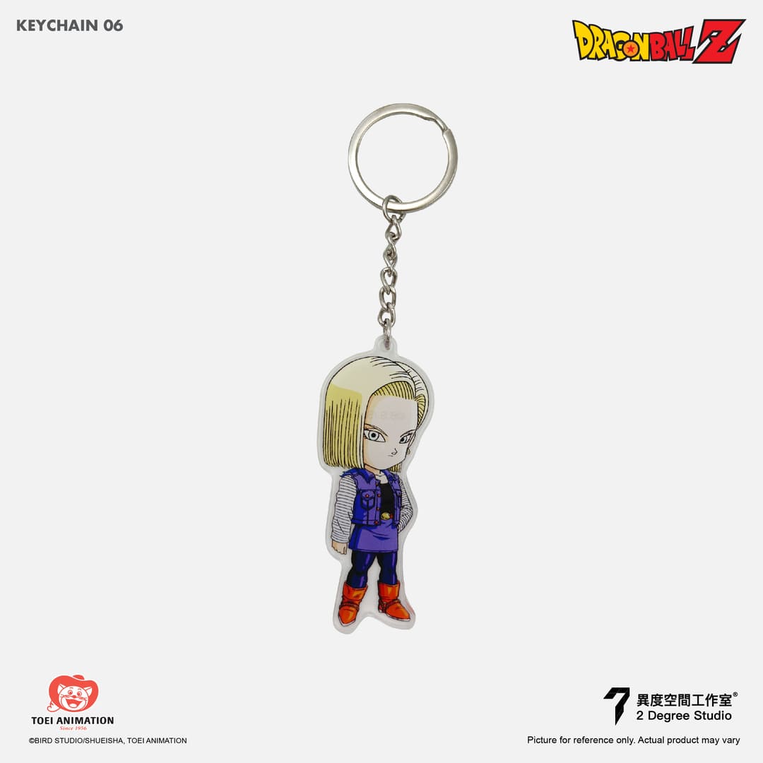 Dragon Ball Z Android 19 Keychain