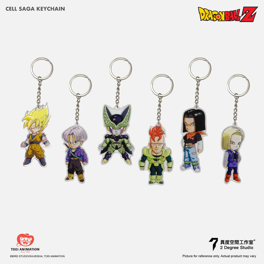 Dragon Ball Z Android 19 Keychain