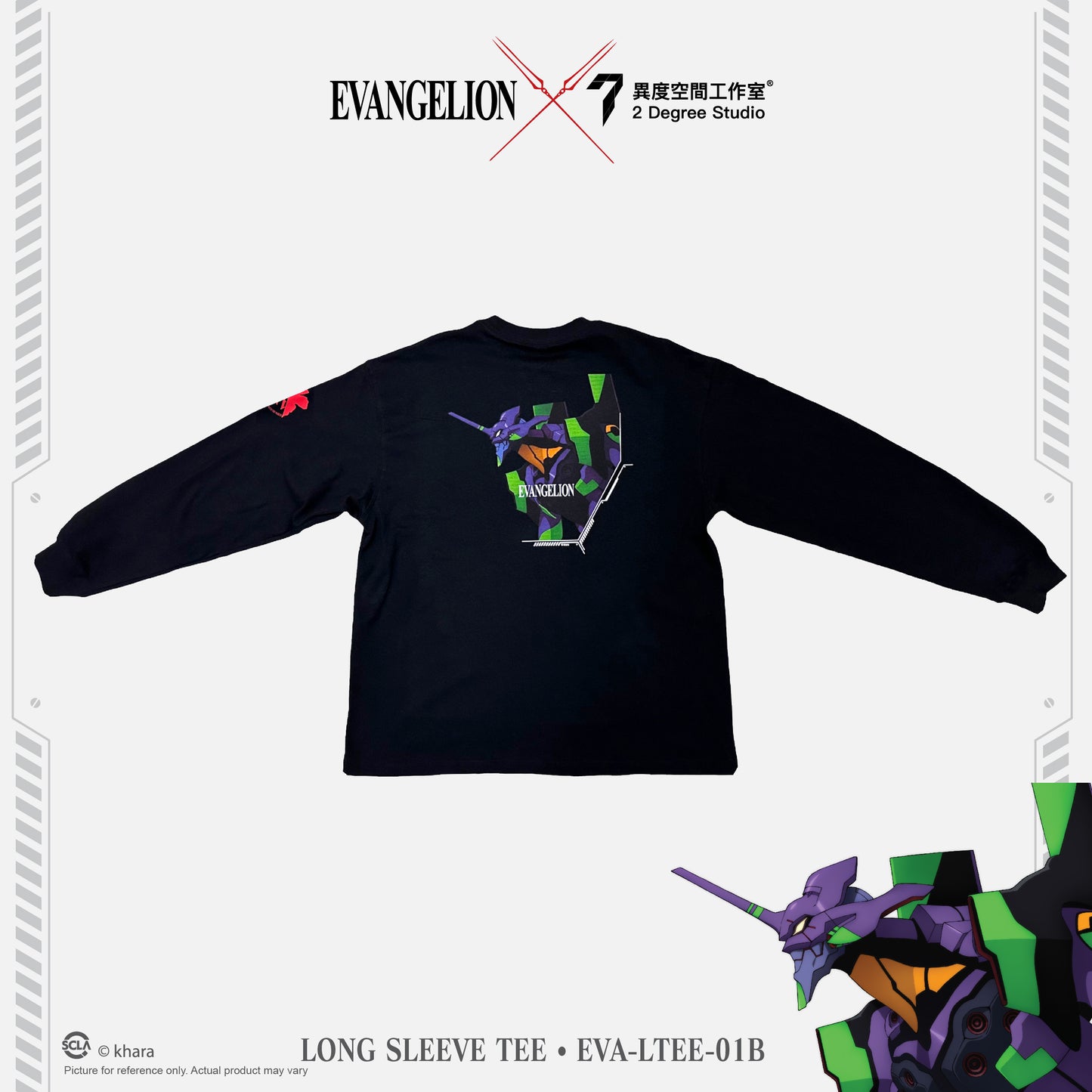 EVANGELION LONG SLEEVE T-SHIRT