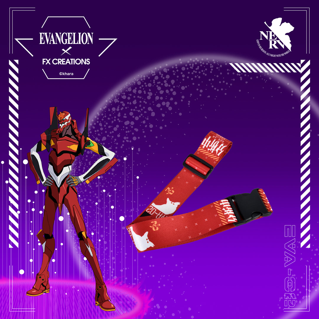 EVANGELION UNIT-02 Luggage Strap