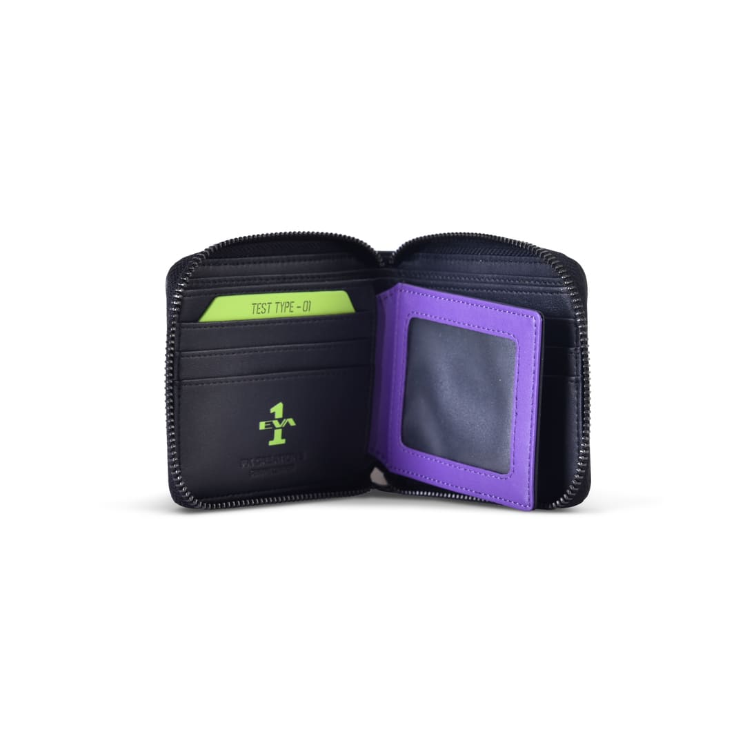 Evangelion Unit-01 Zipper Wallet