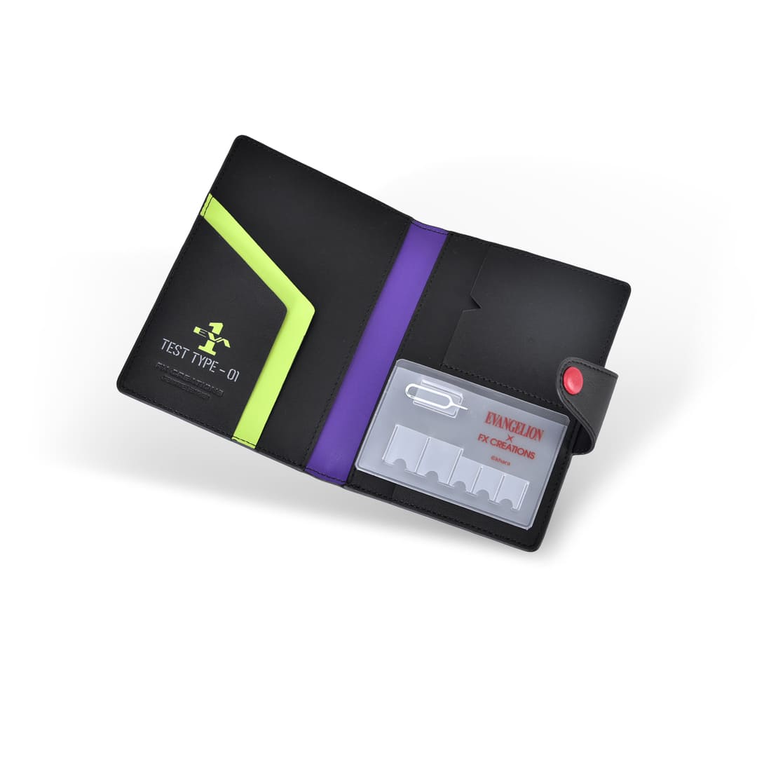 【PRE-ORDER】EVA TEST TYPE-01 – LEATHER PASSPORT HOLDER