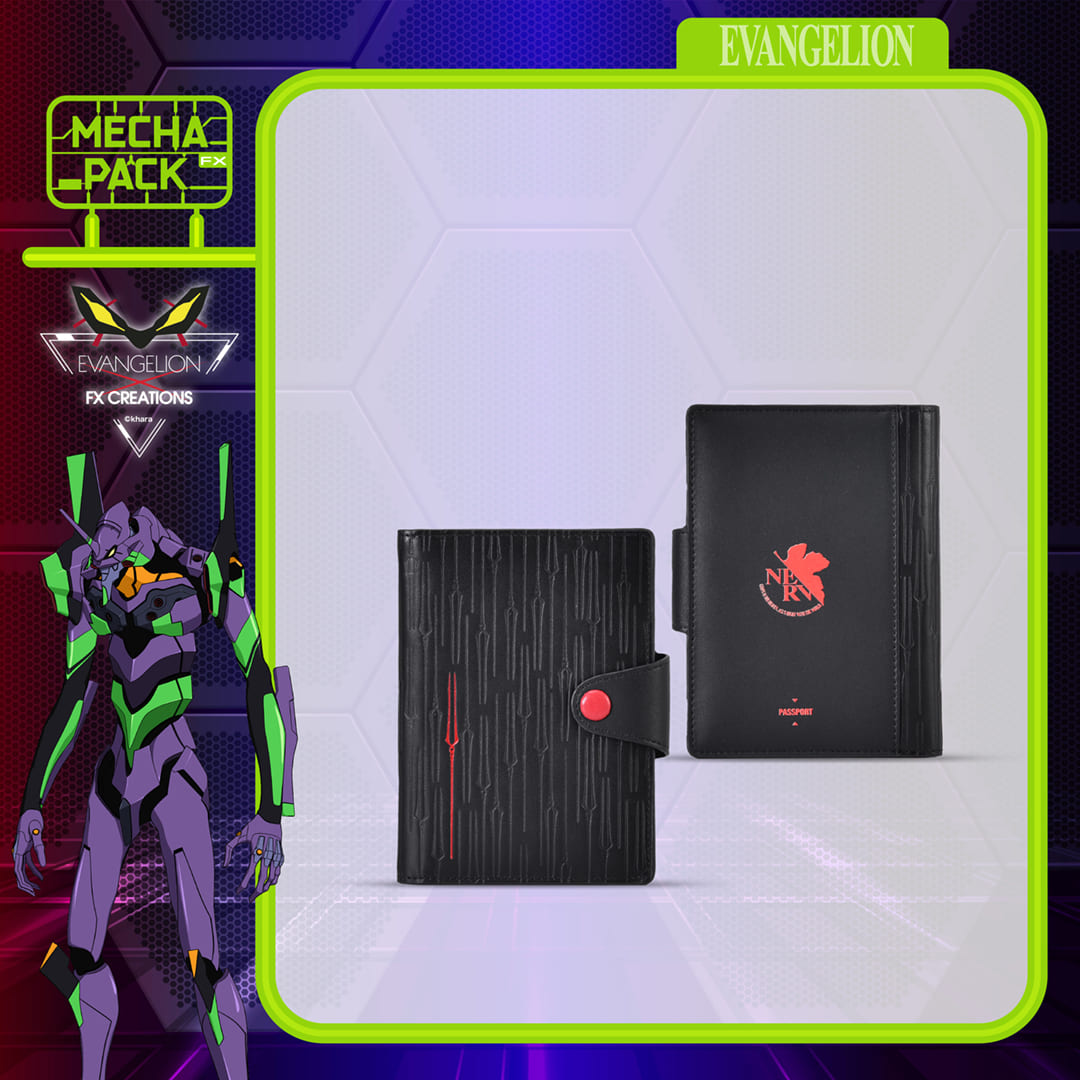 【PRE-ORDER】EVA TEST TYPE-01 – LEATHER PASSPORT HOLDER