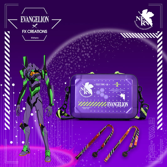 กระเป๋าอเนกประสงค์ EVANGELION UNIT-01 พร้อมสายสะพายทั้งหมด