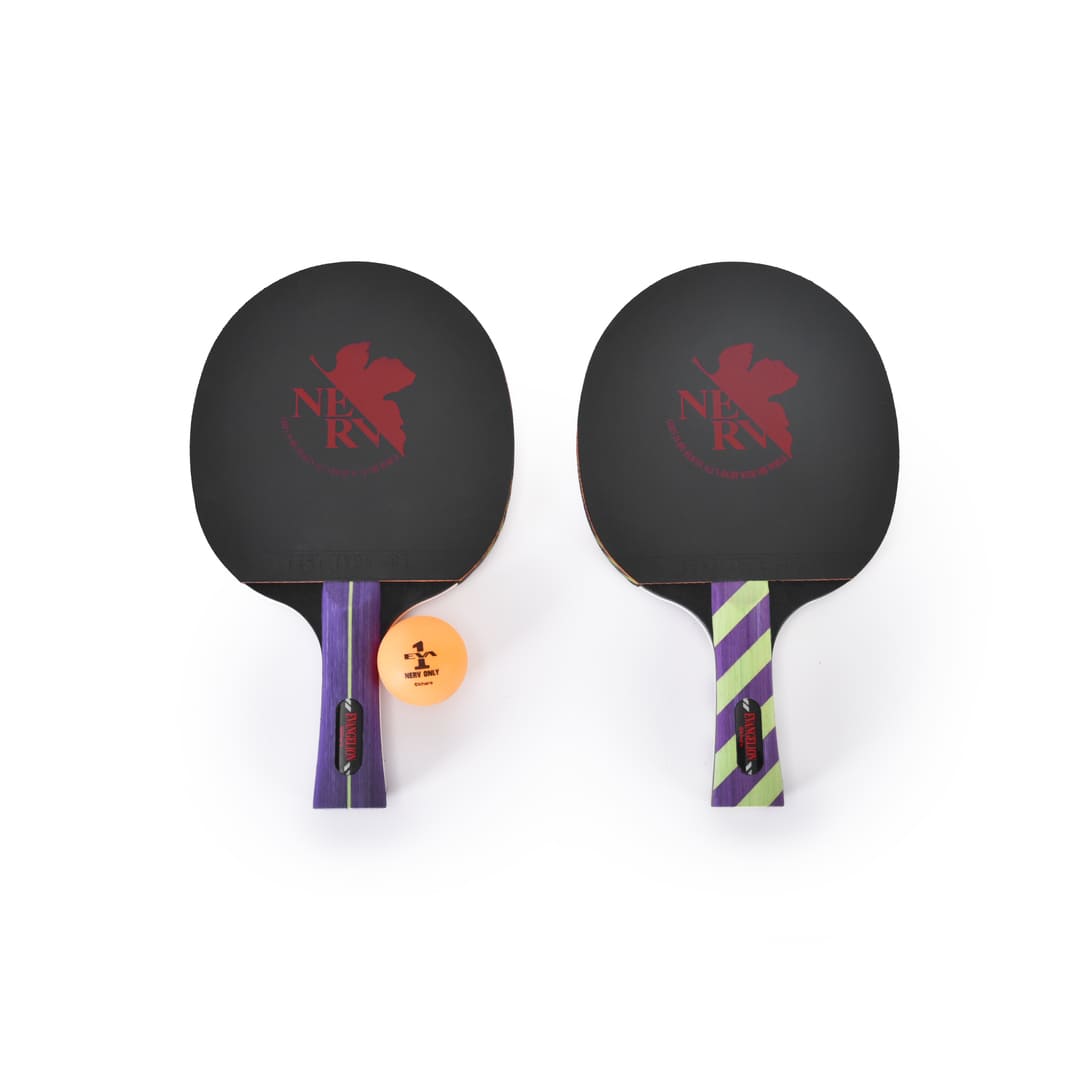 Set de Paletas de Ping Pong EVANGELION Unit-01