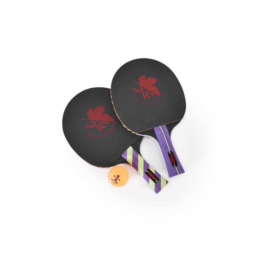 EVANGELION Unit-01 Ping Pong Paddle Set