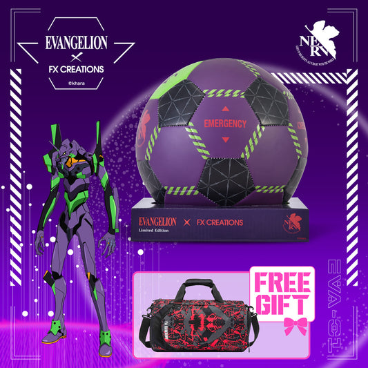 EVANGELION Unit-01 Soccer Ball