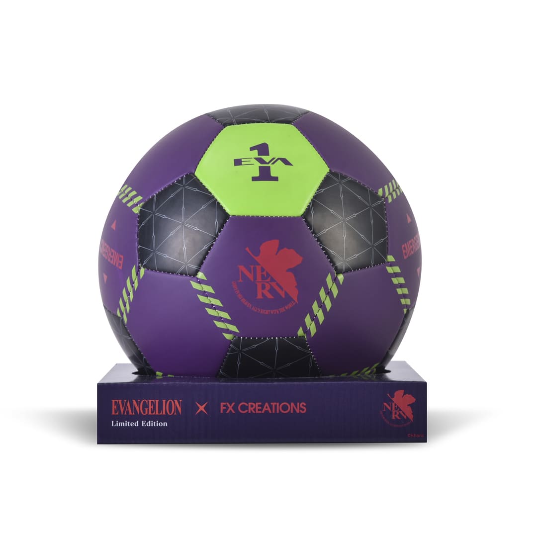 EVANGELION Unit-01 Soccer Ball