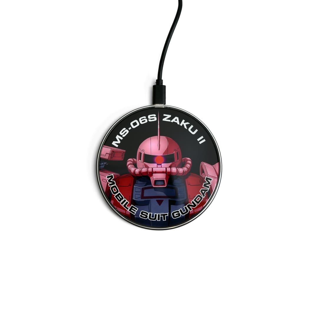 MS-06S CHAR'S ZAKU II WIRELESS CHARGER