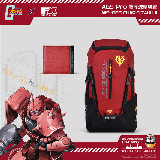 MS-06S CHAR'S ZAKU II BACKPACK & WALLET Bundle II