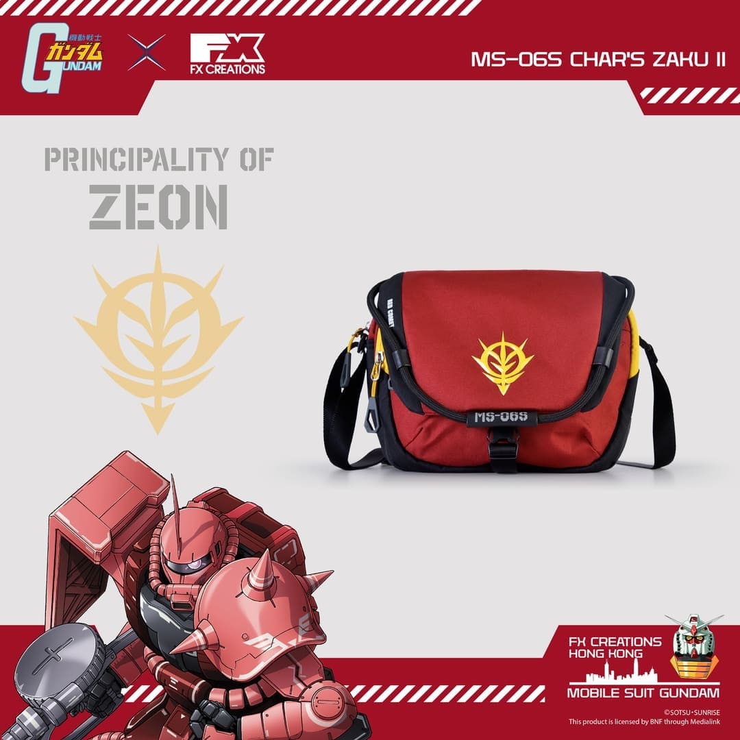 MS-06S CHAR'S ZAKU II CROSSBODY BAG