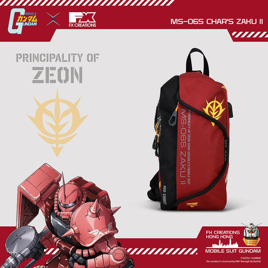 MS-06S CHAR'S ZAKU II SLING BAG