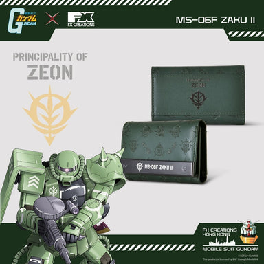 MS-06F ZAKU II LEATHER KEY WALLET – FX POP UP