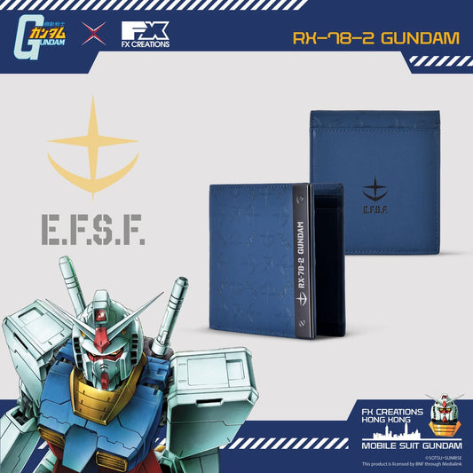 RX-78-2 GUNDAM LEATHER BI-FOLD WALLET