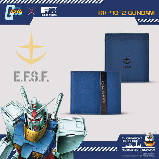 RX-78-2 GUNDAM LEATHER BI-FOLD WALLET