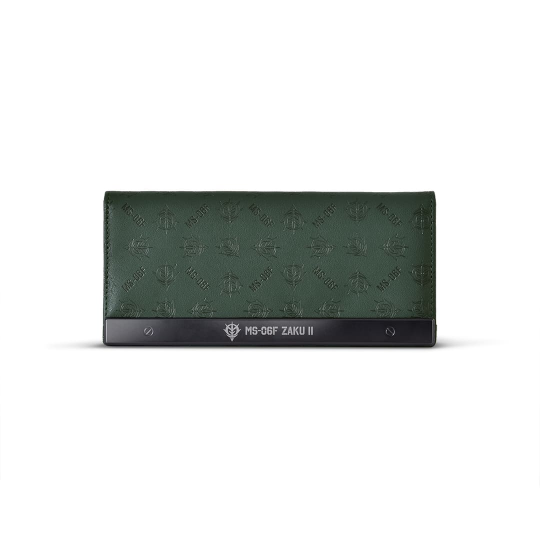 MS-06F ZAKU II LEATHER LONG WALLET