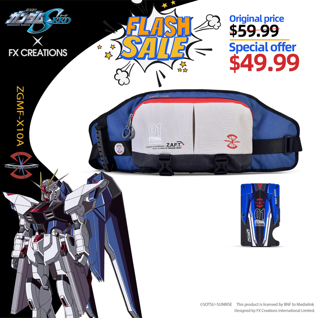 ZGMF-X10A FREEDOM GUNDAM WAIST BAG BUNDLE