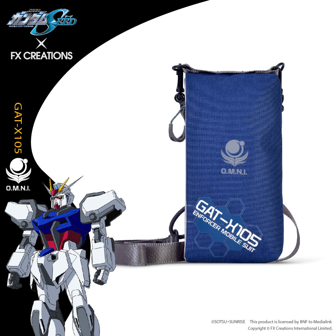 RX-78-2 GUNDAM BACKPACK & Strike Gundam Phone Bag Bundle Set