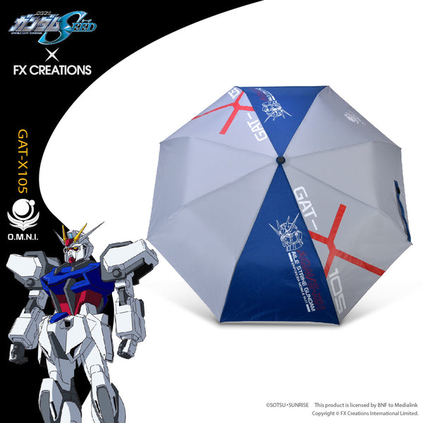 Gundam Seed GAT-X105 Strike Gundam Folding Umbrella