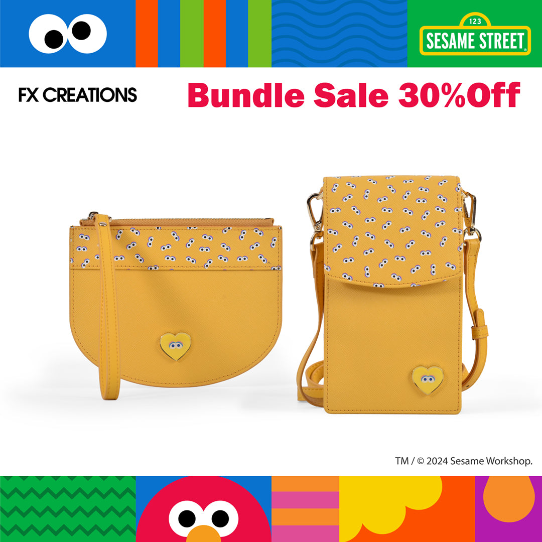 Big Bird Phone Bag & Coin Wallet Set