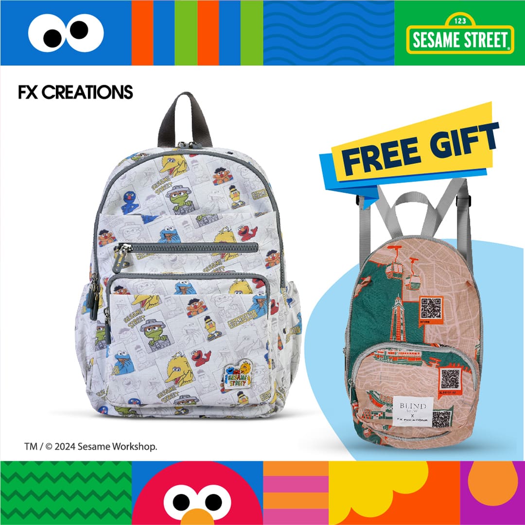 Bolso Cruzado de Sesame Street