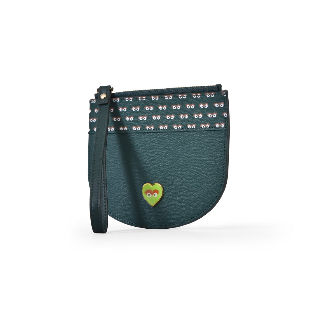 Oscar The Grouch Phone Bag & Coin Wallet Set