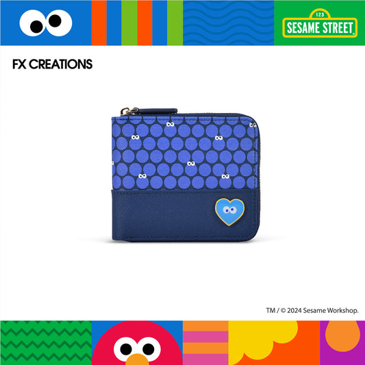 Cartera de Cuero de Cookie Monster