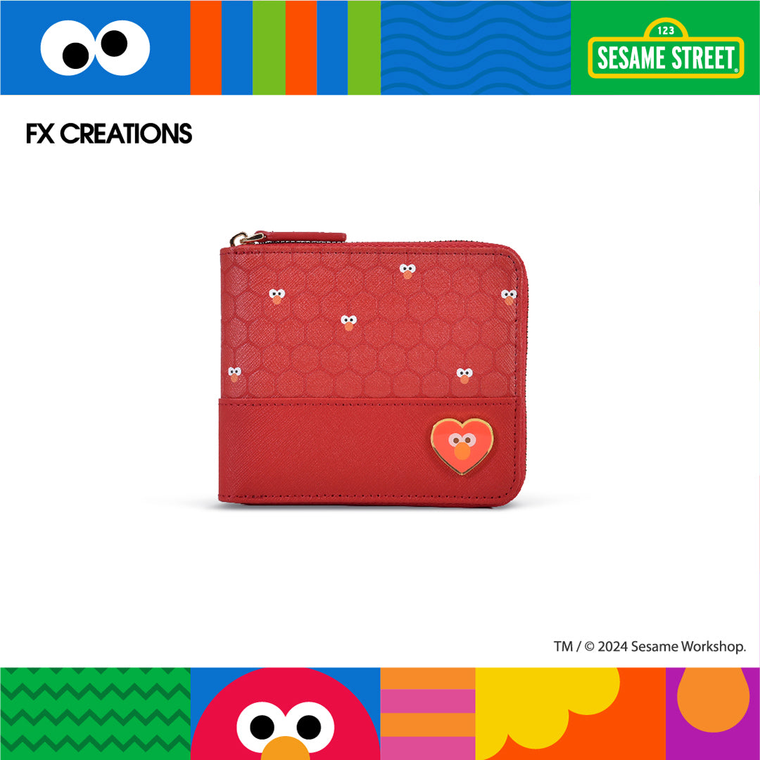 Cartera Corta de Cuero de Elmo