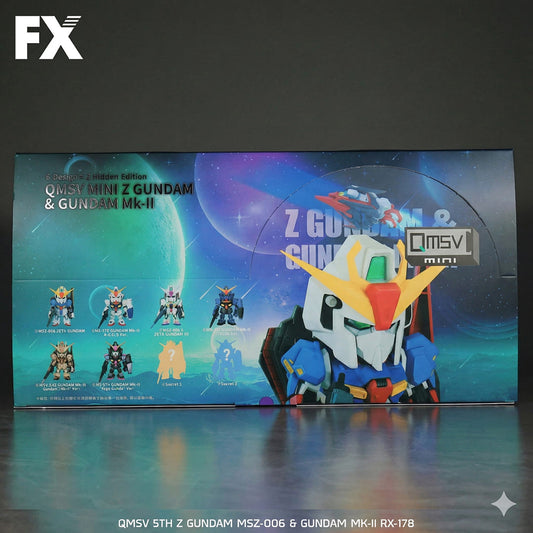 Anime Mini Blind Box ZETA GUNDAM Action Figure - Full Set