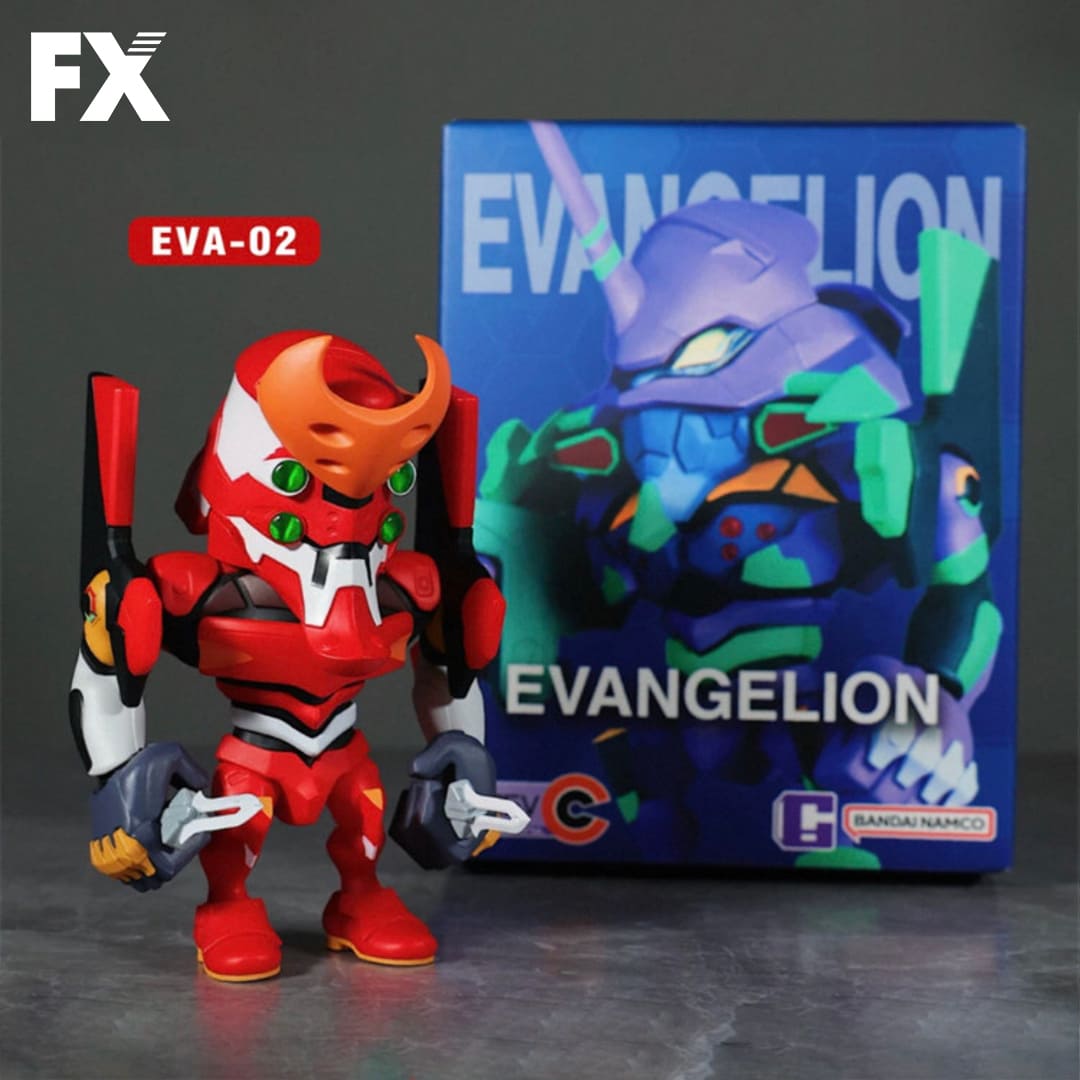 EVA anime blind box figure unboxed for style confirmat - EVA-02