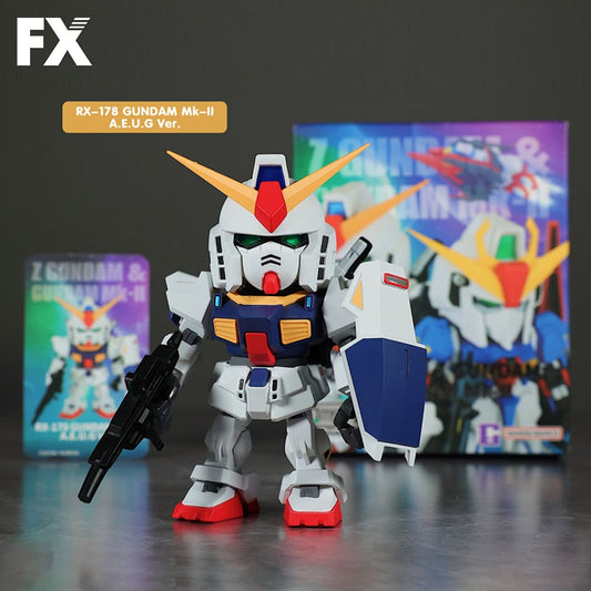 Anime Mini Blind Box ZETA GUNDAM Action Figure - RX-178 GUNDAM MK-II A.E.U.G Ver
