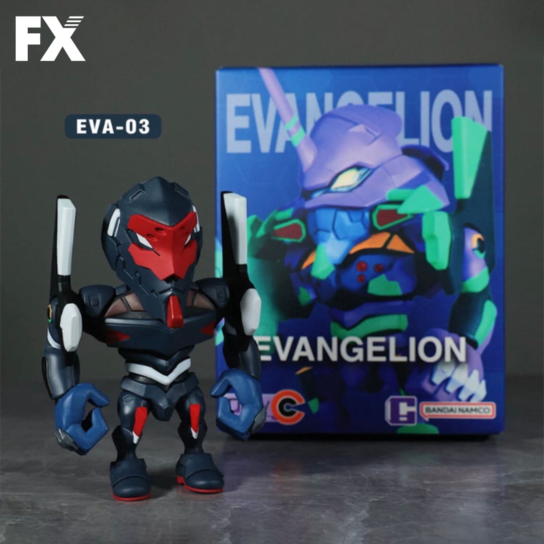 EVA anime blind box figure unboxed for style confirmat - EVA-03