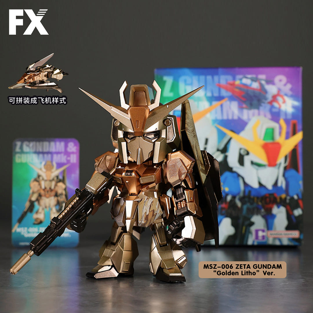 Anime Mini Blind Box ZETA GUNDAM Action Figure - Full Set