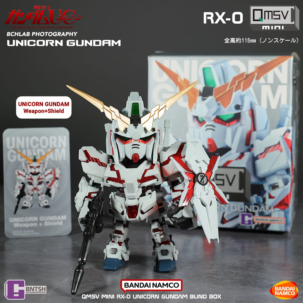 UNICORN GUNDAM WEAPON SHIELD MINI FIGURE