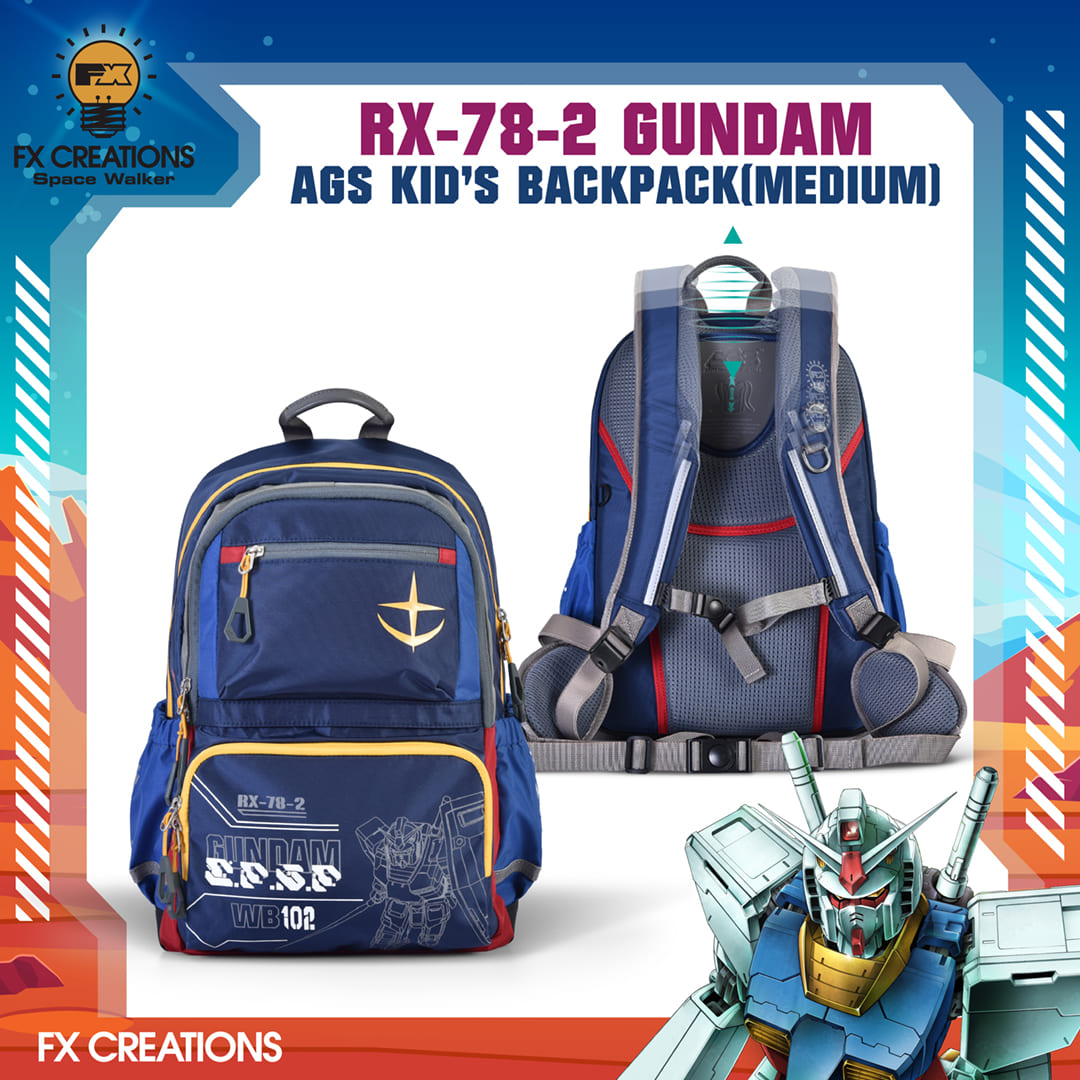 Mochila Infantil RX-78-2 GUNDAM - AGS (Mediana)