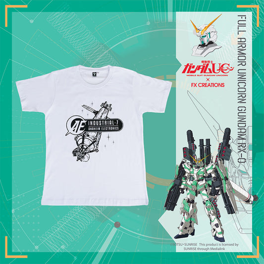 เสื้อยืด Gundam Unicorn Industrial 7