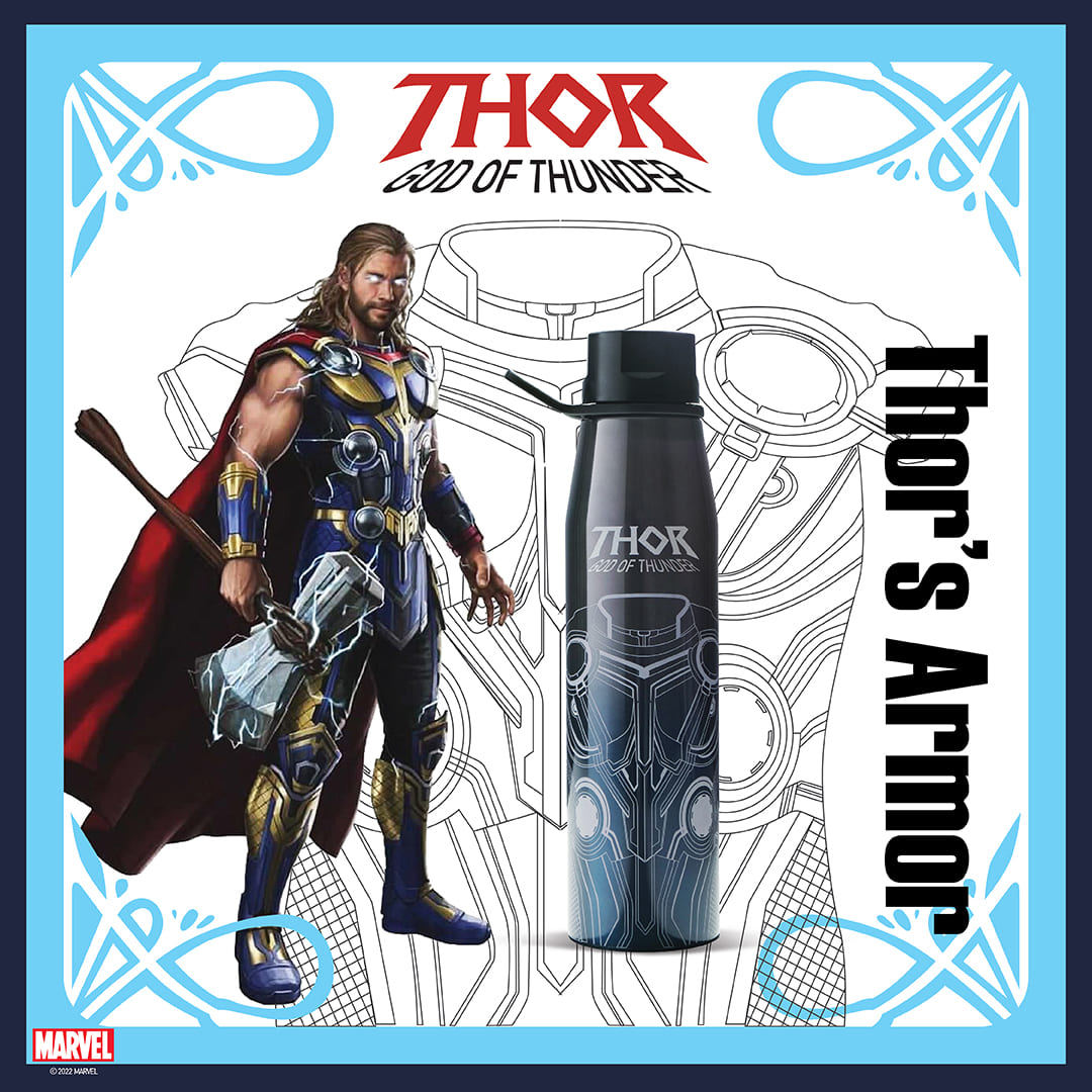 Thor: God Of Thunder Insulated Water Bottle