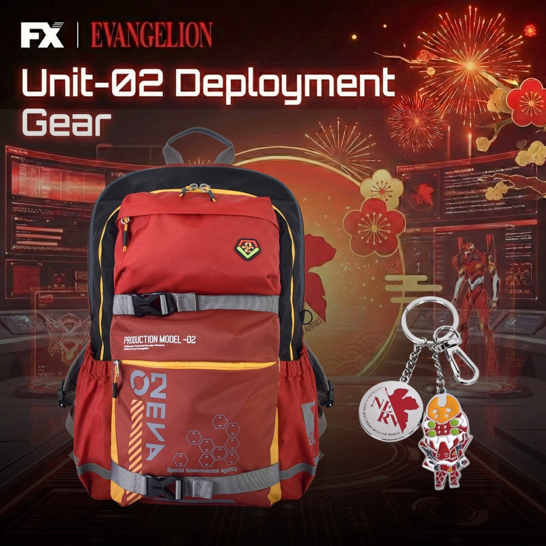 Mochila Infantil EVANGELION UNIT-02 - AGS (Mediana)