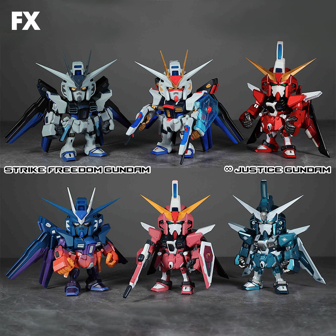 Gundam Seed MechaMinis Figure - FULL COLLECTION