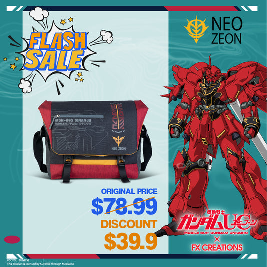 MSN-06S SINANJU Gundam Messenger Bag