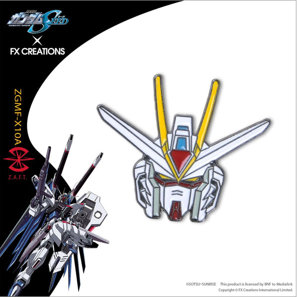 ZGMF-X10A Freedom Gundam Metal Pin