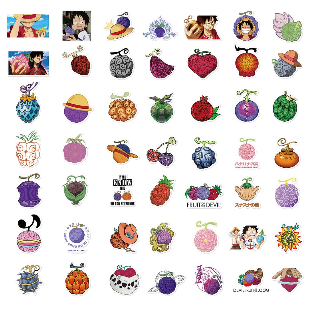 One Piece Devil Fruit Sticker