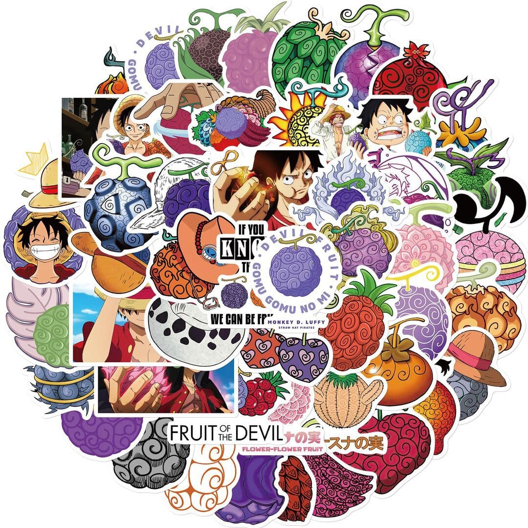 One Piece Devil Fruit Sticker