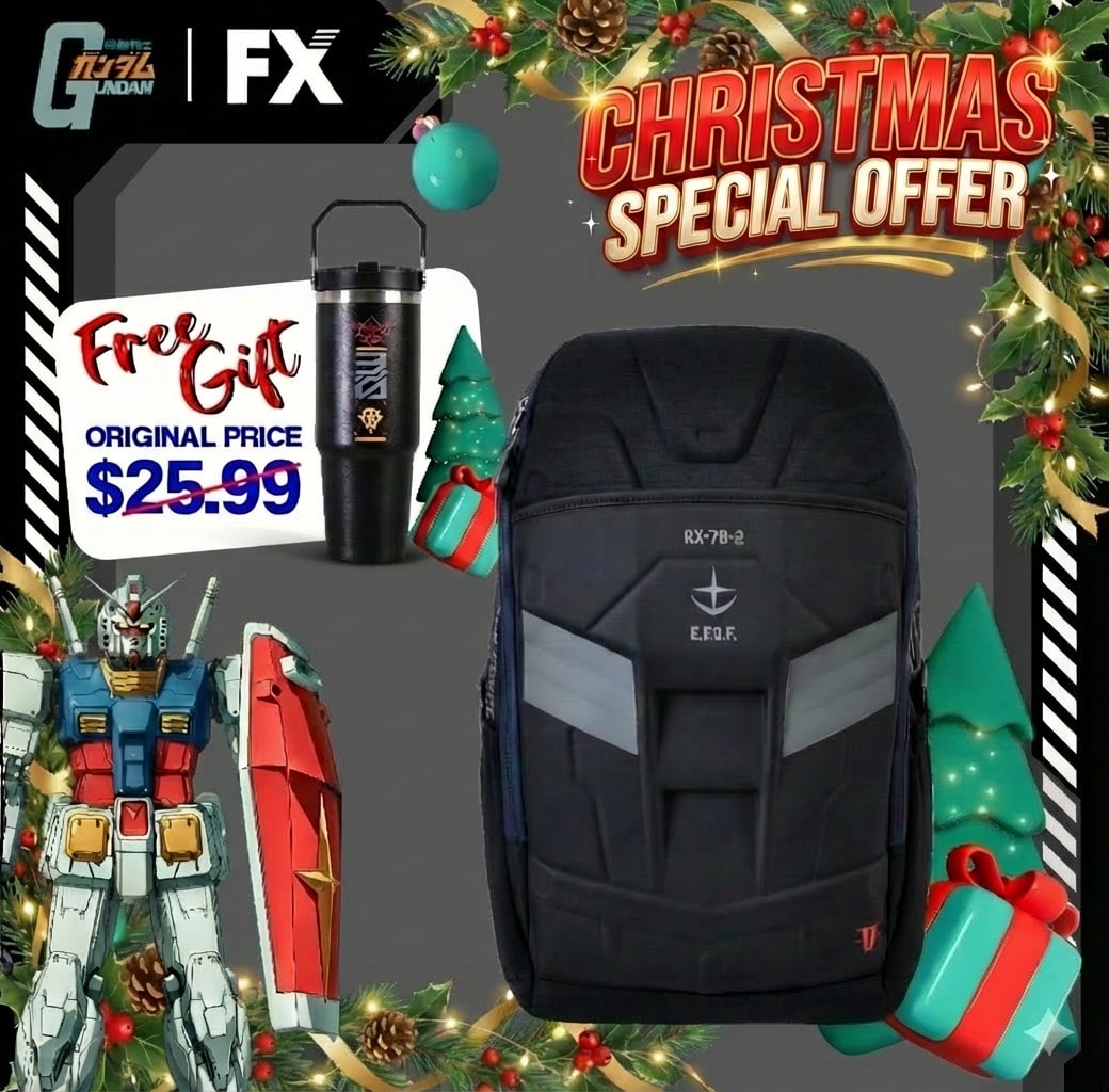 Mochila RX-78-2 GUNDAM - EDICIÓN OSCURA