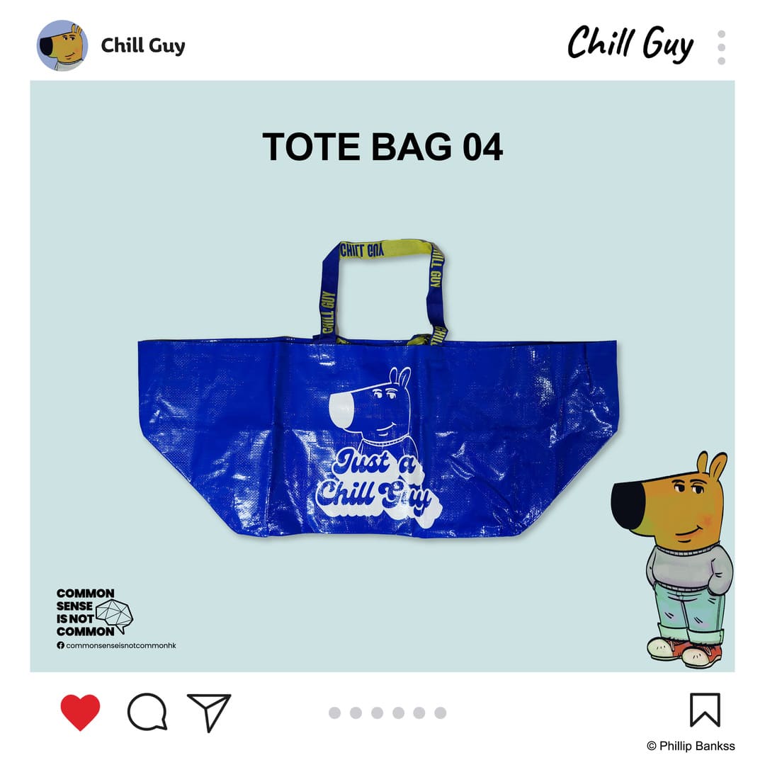 Chill Guy Tote Bag